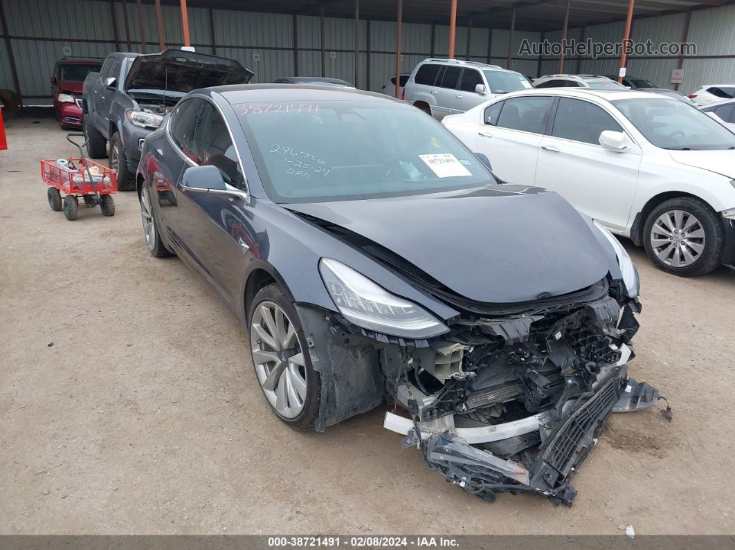 2018 Tesla Model 3 Long Range/performance Черный vin: 5YJ3E1EB9JF132756