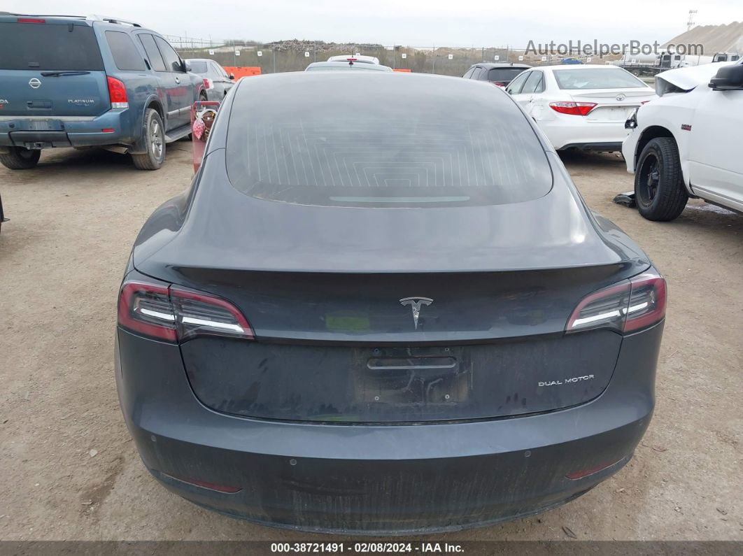 2018 Tesla Model 3 Long Range/performance Black vin: 5YJ3E1EB9JF132756