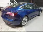 2018 Tesla Model 3 Long Range Dark Blue vin: 5YJ3E1EB9JF147676