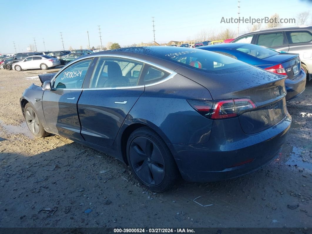2018 Tesla Model 3 Long Range/performance Blue vin: 5YJ3E1EB9JF183206