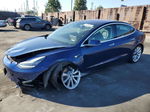 2018 Tesla Model 3  Синий vin: 5YJ3E1EB9JF187272