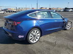 2018 Tesla Model 3  Синий vin: 5YJ3E1EB9JF187272