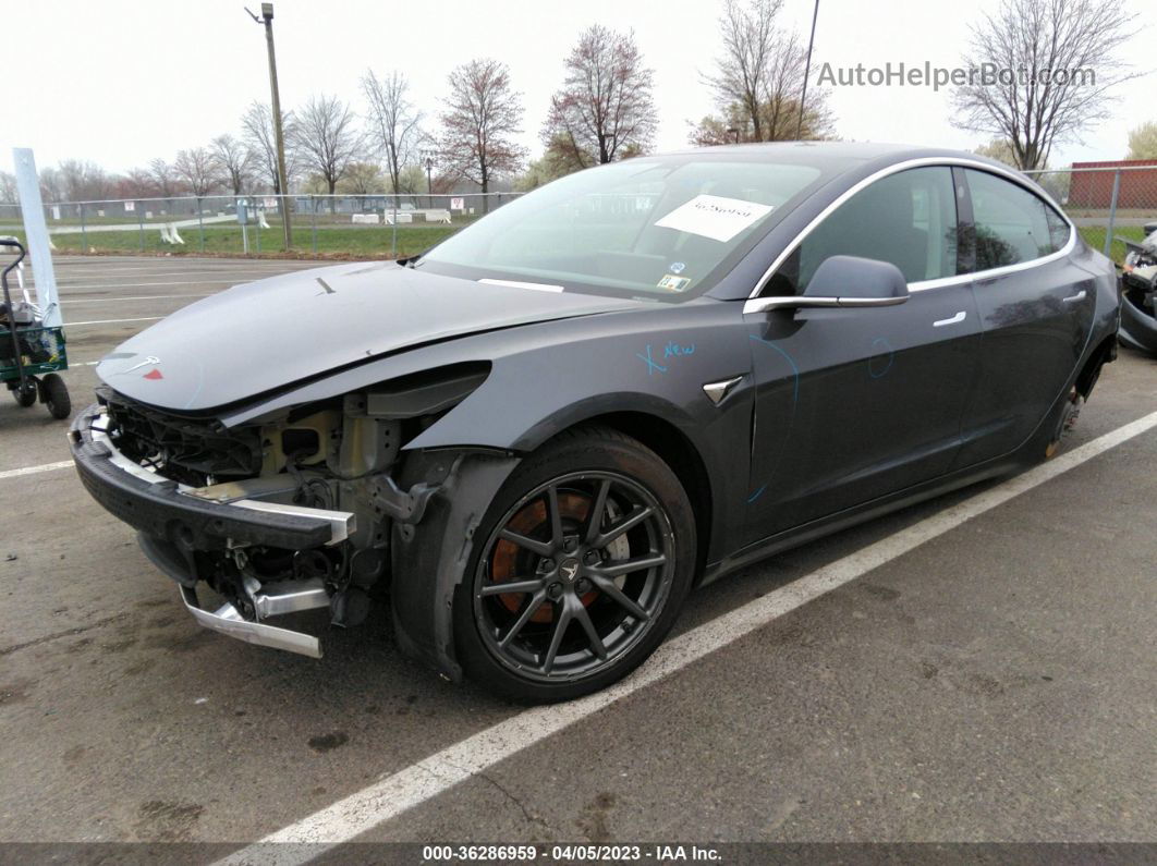 2019 Tesla Model 3 Long Range/performance Gray vin: 5YJ3E1EB9KF386632