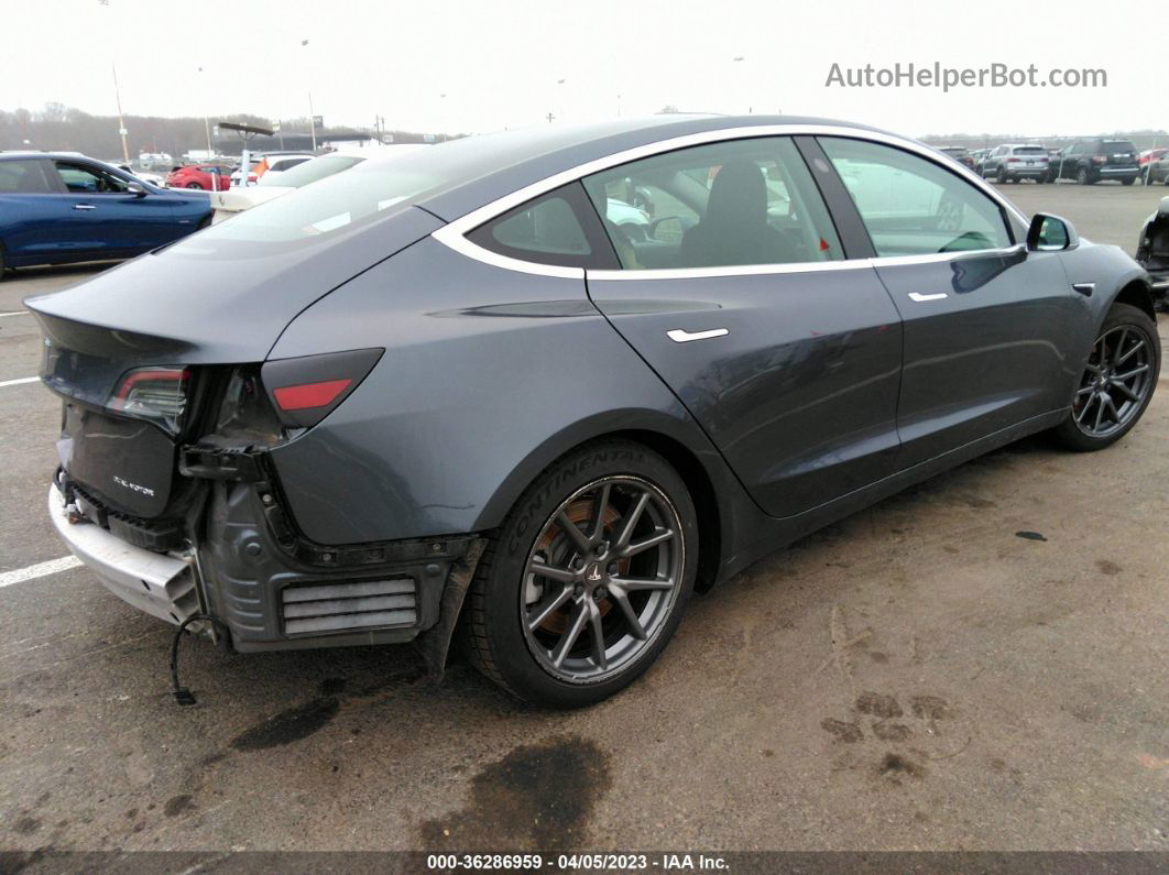 2019 Tesla Model 3 Long Range/performance Gray vin: 5YJ3E1EB9KF386632