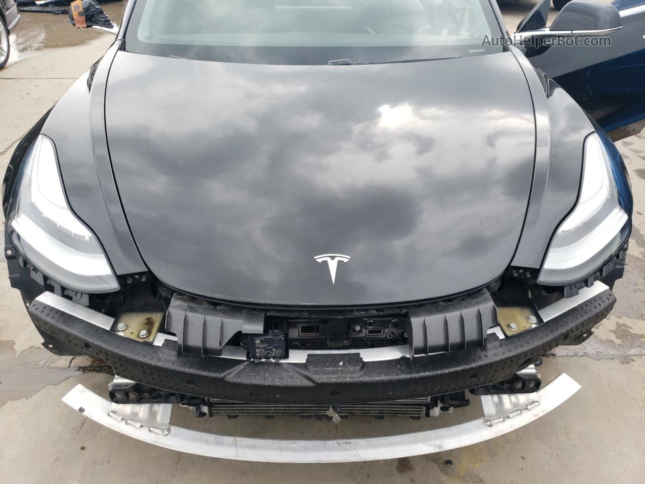 2019 Tesla Model 3  Black vin: 5YJ3E1EB9KF388767