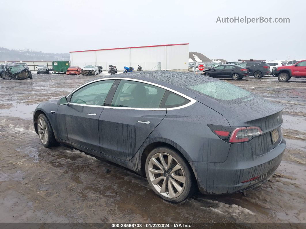 2019 Tesla Model 3 Long Range/performance Gray vin: 5YJ3E1EB9KF389420