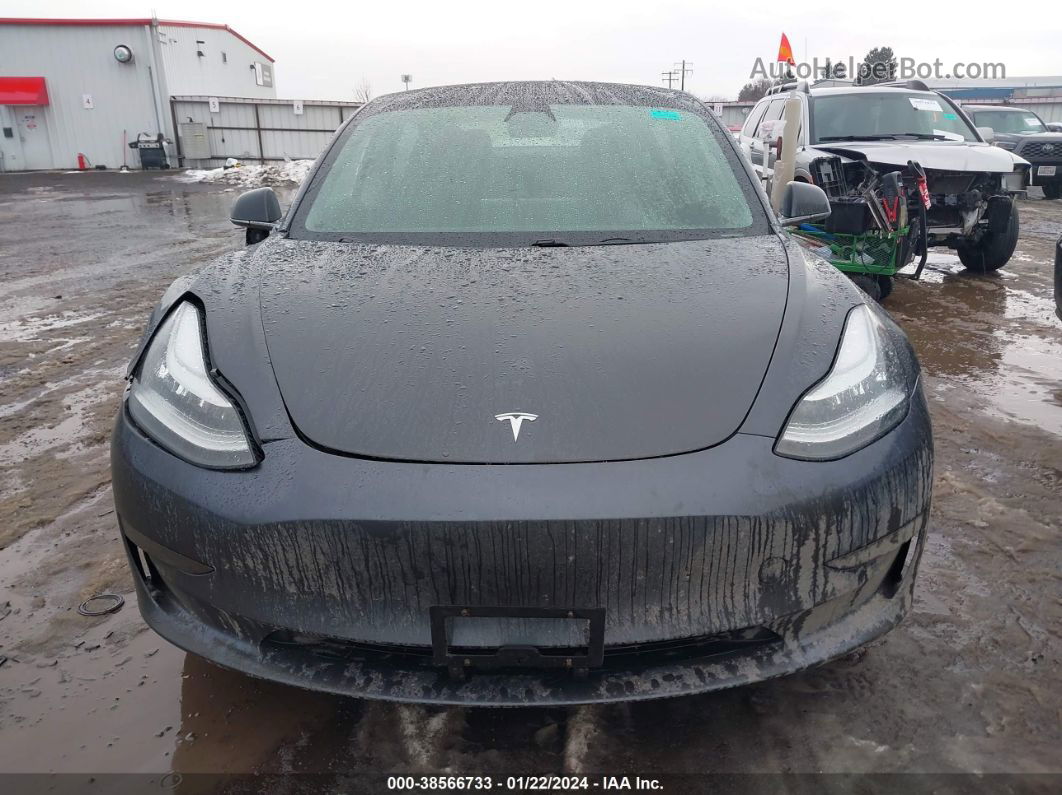 2019 Tesla Model 3 Long Range/performance Gray vin: 5YJ3E1EB9KF389420