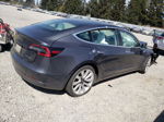 2019 Tesla Model 3  Gray vin: 5YJ3E1EB9KF421878