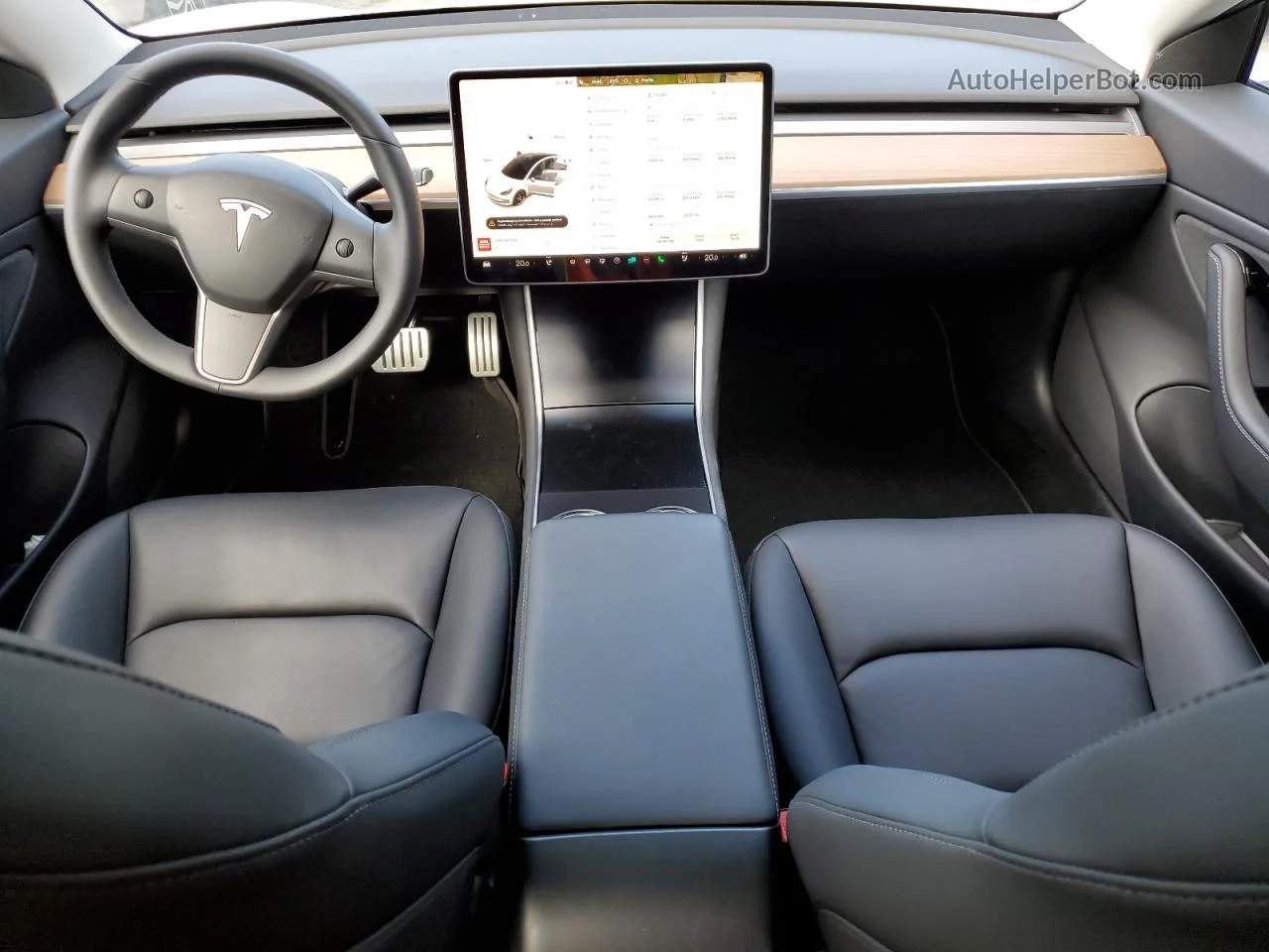 2019 Tesla Model 3  White vin: 5YJ3E1EB9KF470062