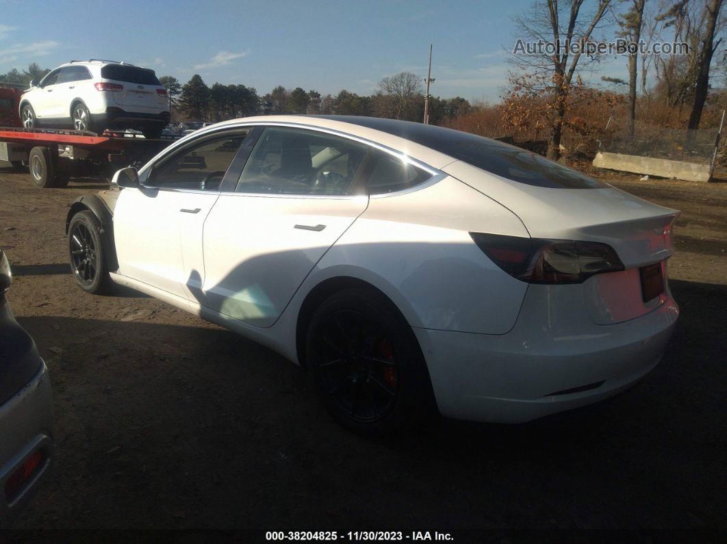 2019 Tesla Model 3 Performance/long Range White vin: 5YJ3E1EB9KF493387