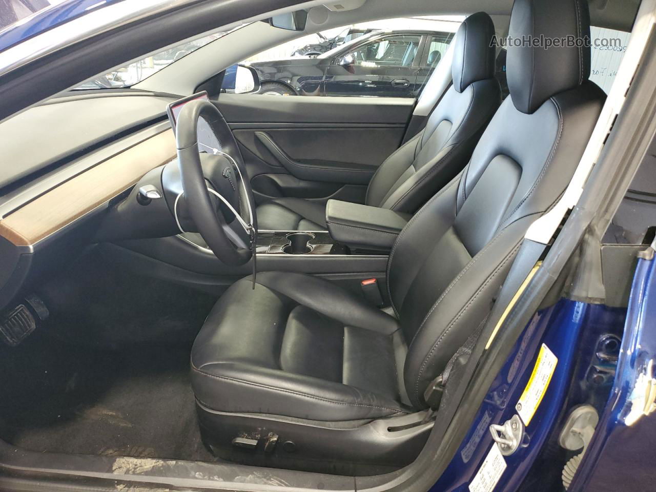 2020 Tesla Model 3  Blue vin: 5YJ3E1EB9LF664592