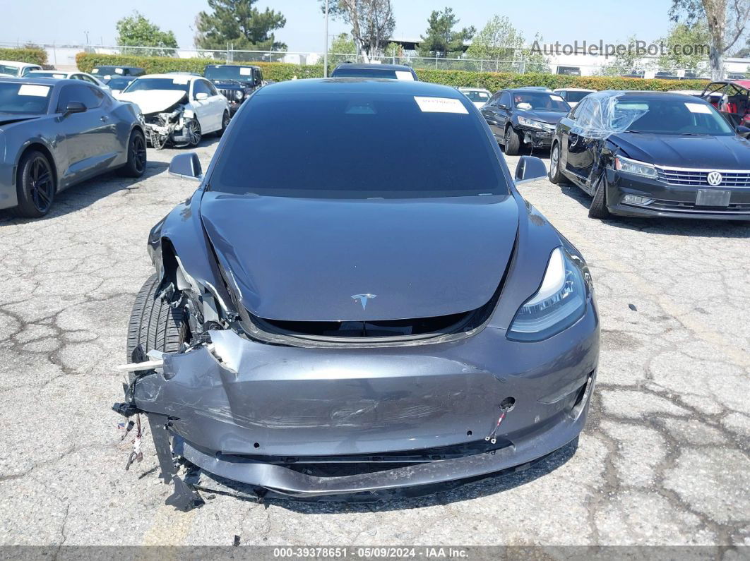 2020 Tesla Model 3 Long Range Dual Motor All-wheel Drive Gray vin: 5YJ3E1EB9LF741459