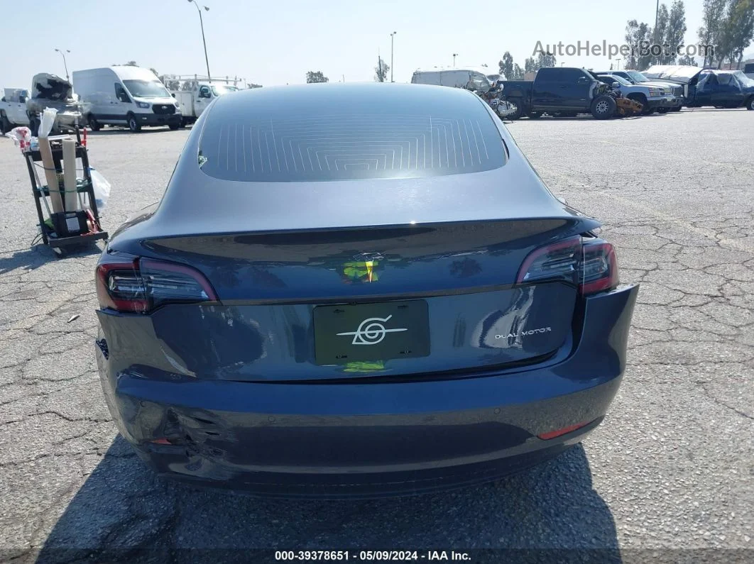 2020 Tesla Model 3 Long Range Dual Motor All-wheel Drive Серый vin: 5YJ3E1EB9LF741459