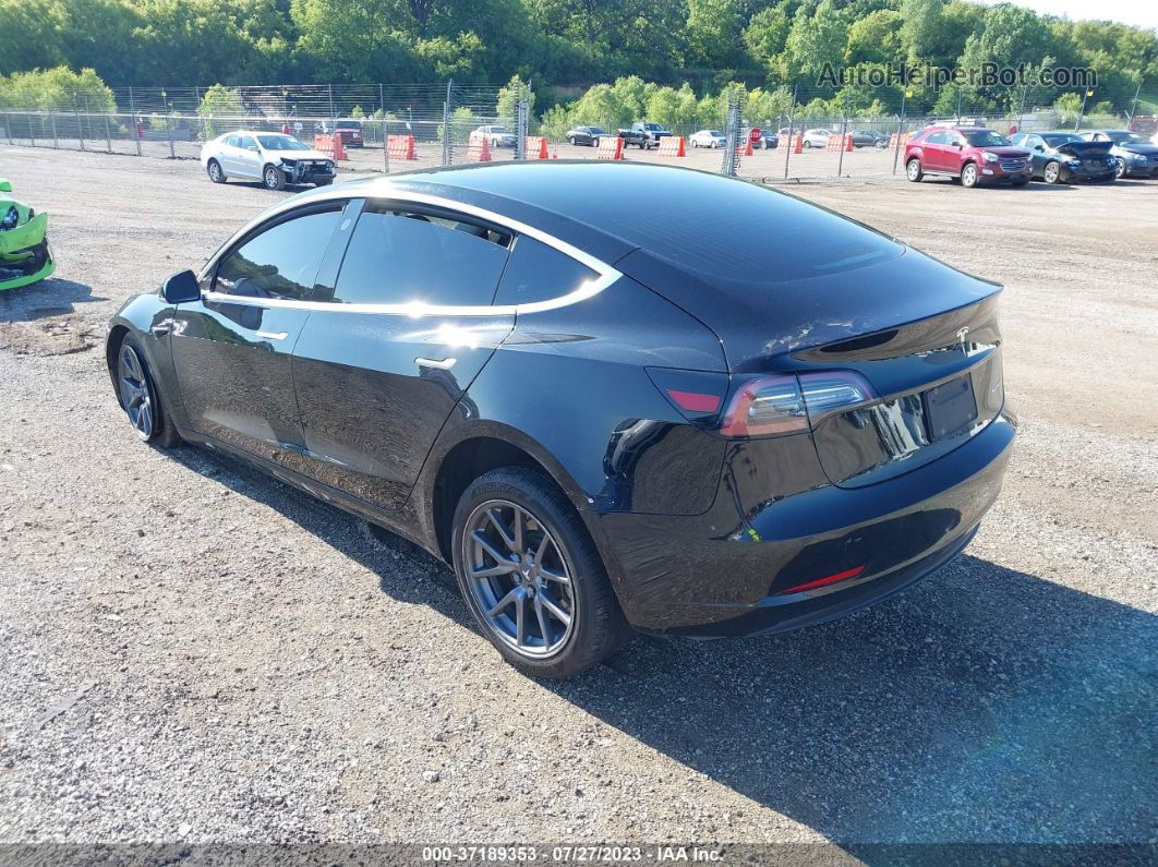 2020 Tesla Model 3 Long Range Dual Motor All-wheel Drive Black vin: 5YJ3E1EB9LF769570