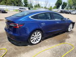 2020 Tesla Model 3  Blue vin: 5YJ3E1EB9LF786093