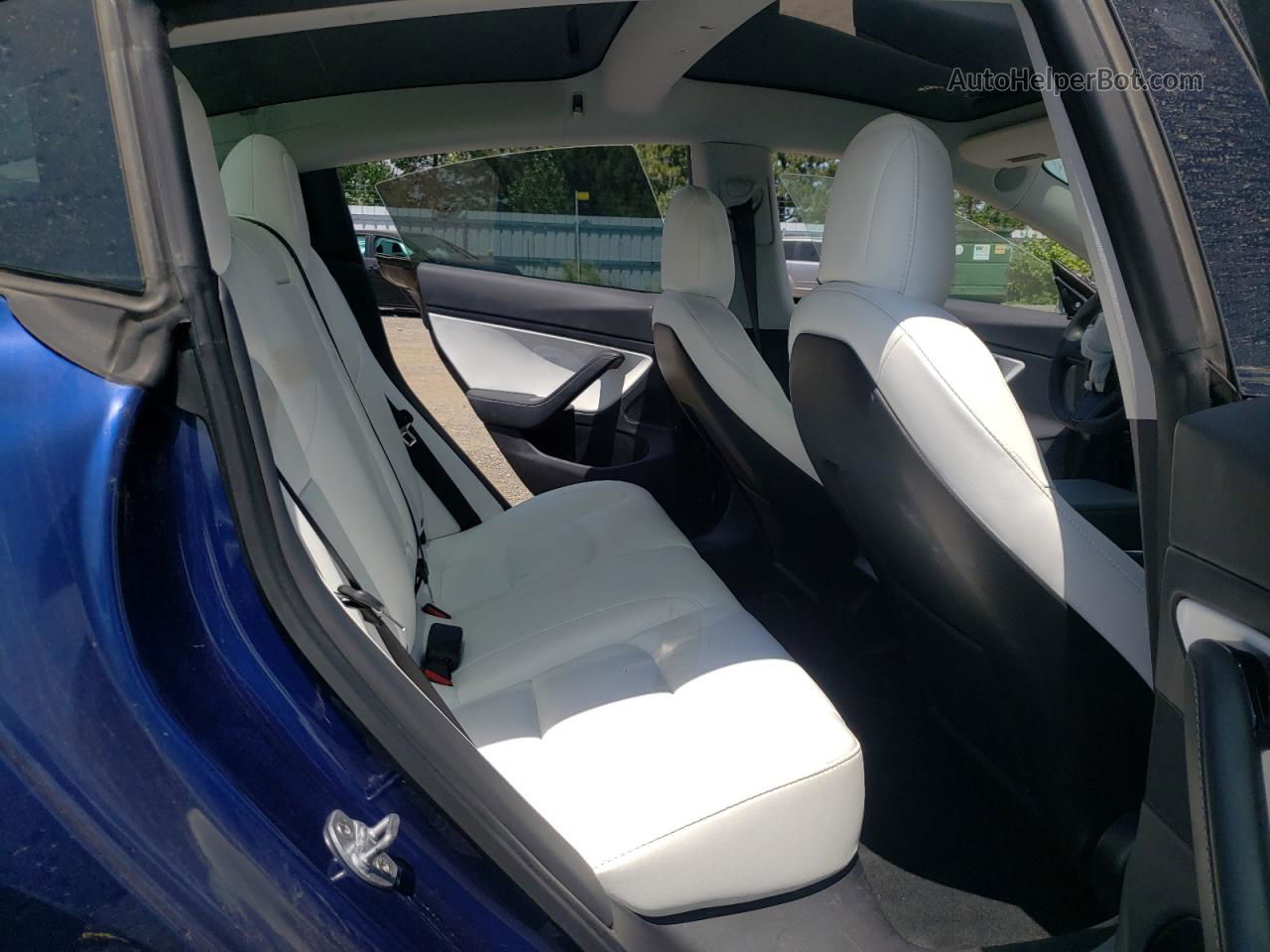 2020 Tesla Model 3  Blue vin: 5YJ3E1EB9LF786093