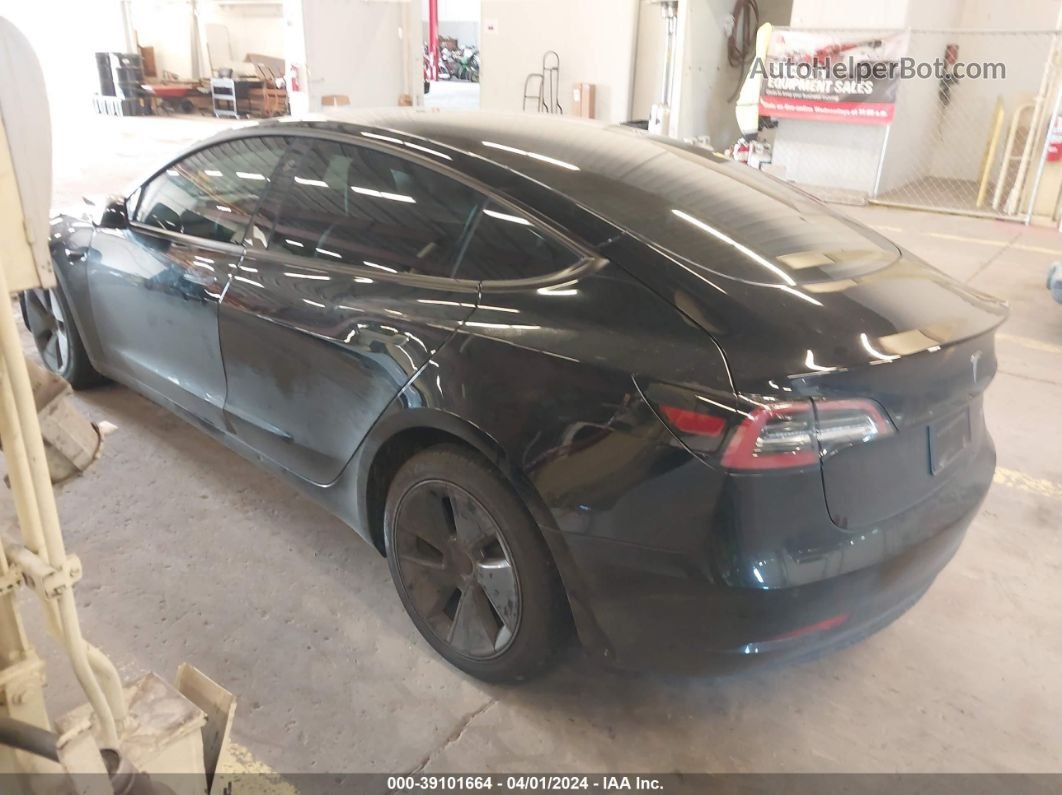 2021 Tesla Model 3 Long Range Dual Motor All-wheel Drive Черный vin: 5YJ3E1EB9MF002416