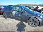 2021 Tesla Model 3 Long Range Dual Motor All-wheel Drive Gray vin: 5YJ3E1EB9MF858783