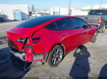 2021 Tesla Model 3 Long Range Dual Motor All-wheel Drive Red vin: 5YJ3E1EB9MF925141