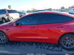 2021 Tesla Model 3 Long Range Dual Motor All-wheel Drive Red vin: 5YJ3E1EB9MF925141