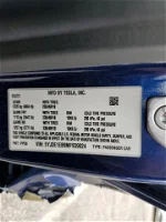 2021 Tesla Model 3  Blue vin: 5YJ3E1EB9MF939024