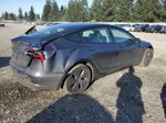 2022 Tesla Model 3  Gray vin: 5YJ3E1EB9NF251705