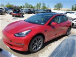 2022 Tesla Model 3  Красный vin: 5YJ3E1EB9NF332235