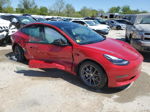 2022 Tesla Model 3  Красный vin: 5YJ3E1EB9NF332235