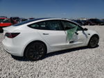 2022 Tesla Model 3  White vin: 5YJ3E1EB9NF343154