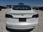 2022 Tesla Model 3  White vin: 5YJ3E1EB9NF343154