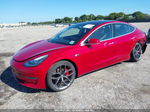 2018 Tesla Model 3 Long Range/performance Red vin: 5YJ3E1EBXJF063284