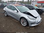 2018 Tesla Model 3 Long Range/performance Серебряный vin: 5YJ3E1EBXJF083342