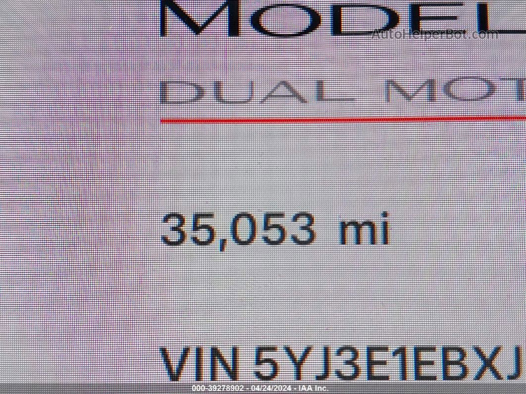 2018 Tesla Model 3 Long Range/performance Серебряный vin: 5YJ3E1EBXJF083342