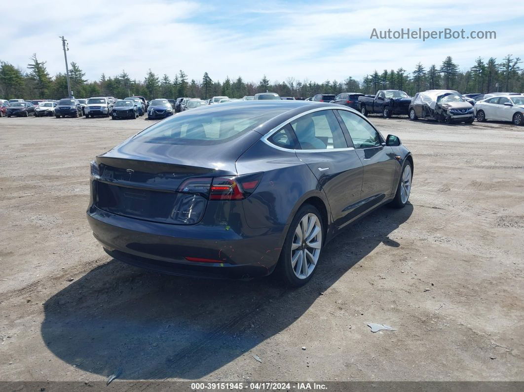 2018 Tesla Model 3 Long Range/performance Gray vin: 5YJ3E1EBXJF097161