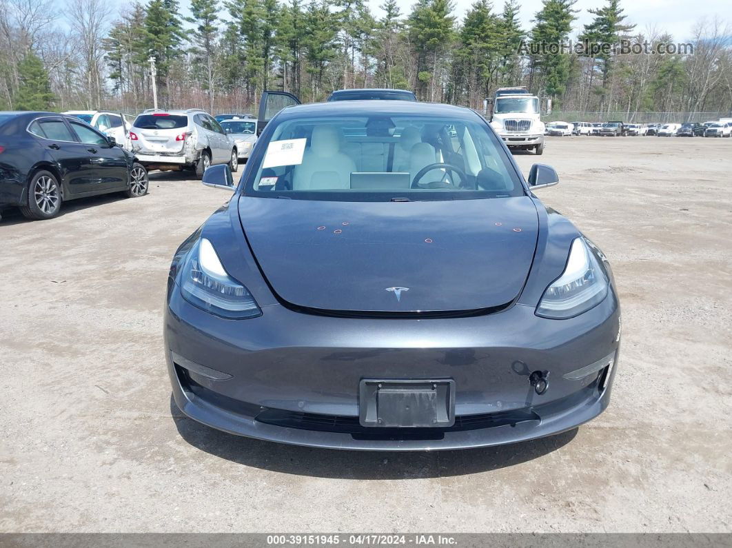 2018 Tesla Model 3 Long Range/performance Gray vin: 5YJ3E1EBXJF097161