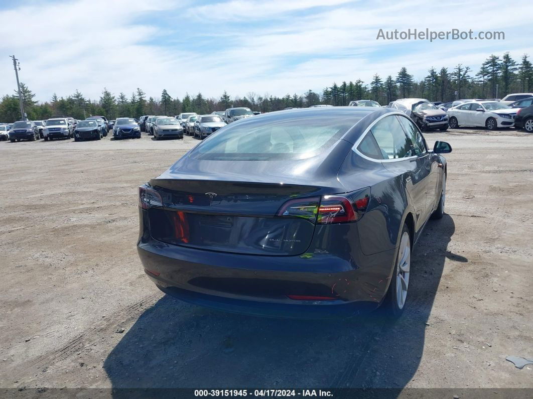 2018 Tesla Model 3 Long Range/performance Gray vin: 5YJ3E1EBXJF097161