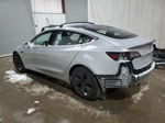 2018 Tesla Model 3  Silver vin: 5YJ3E1EBXJF104481