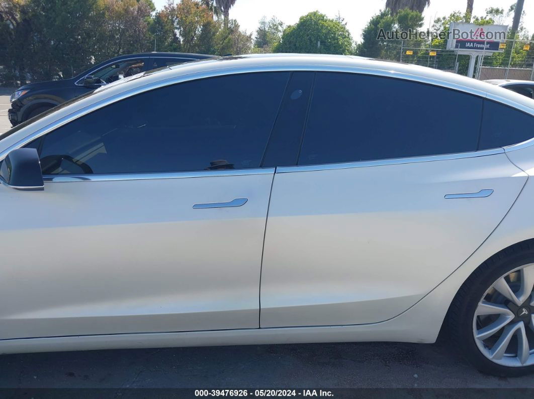 2018 Tesla Model 3 Long Range/performance White vin: 5YJ3E1EBXJF127856