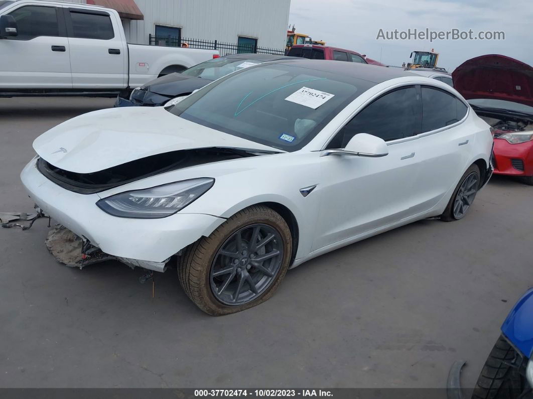 2018 Tesla Model 3 Long Range White vin: 5YJ3E1EBXJF131308