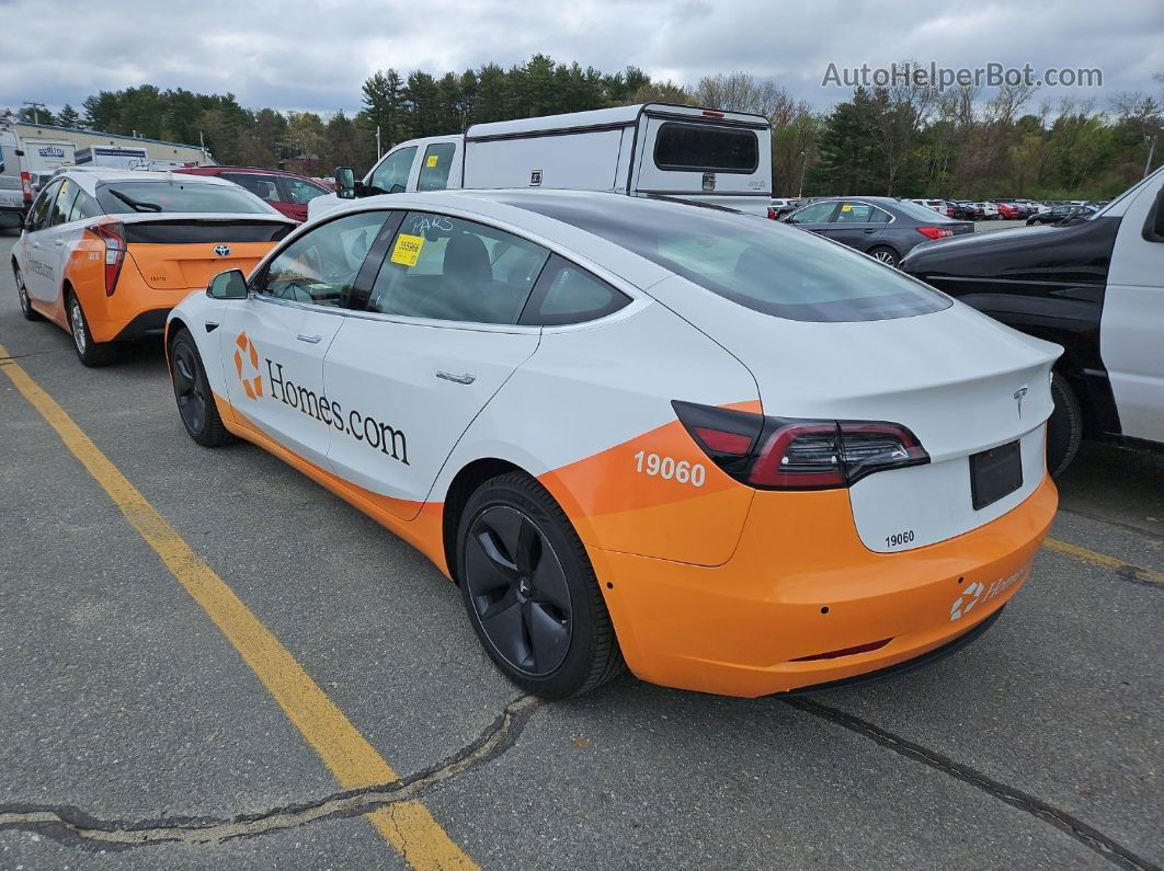 2019 Tesla Model 3 Long Range/performance White vin: 5YJ3E1EBXKF197083