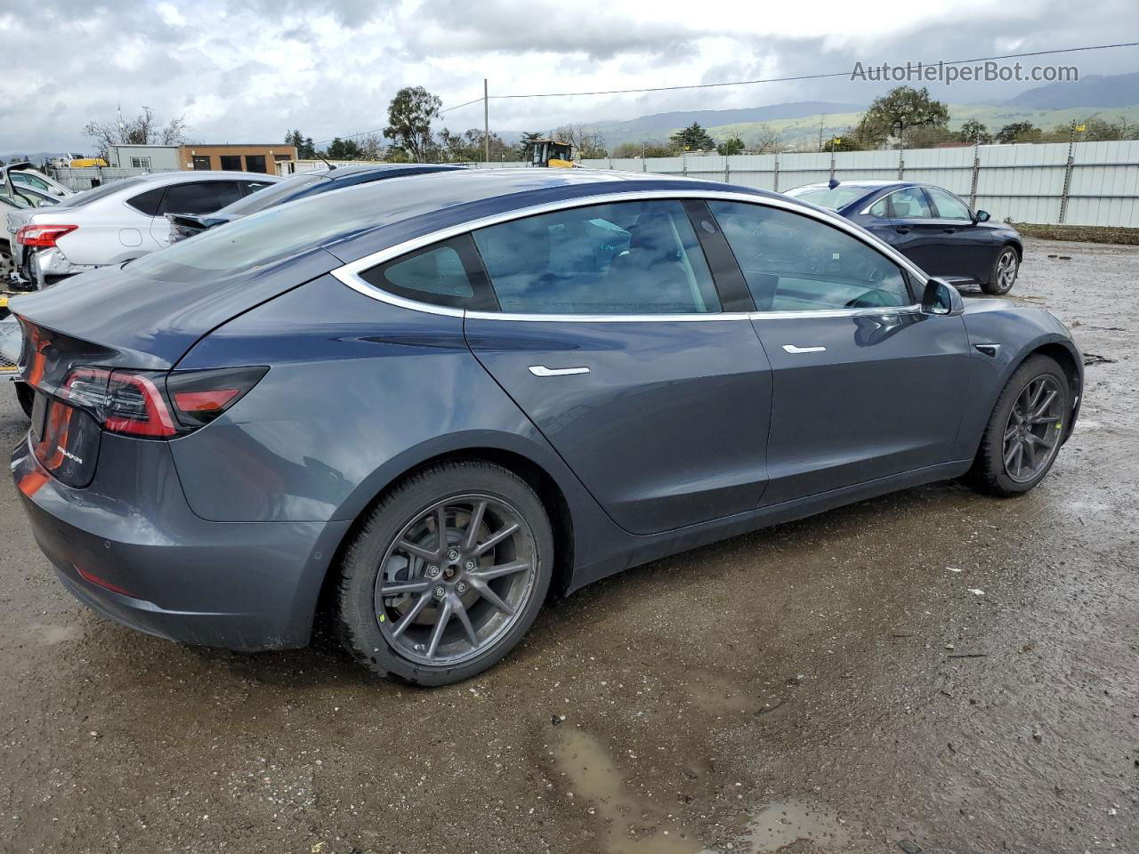 2019 Tesla Model 3  Charcoal vin: 5YJ3E1EBXKF205439
