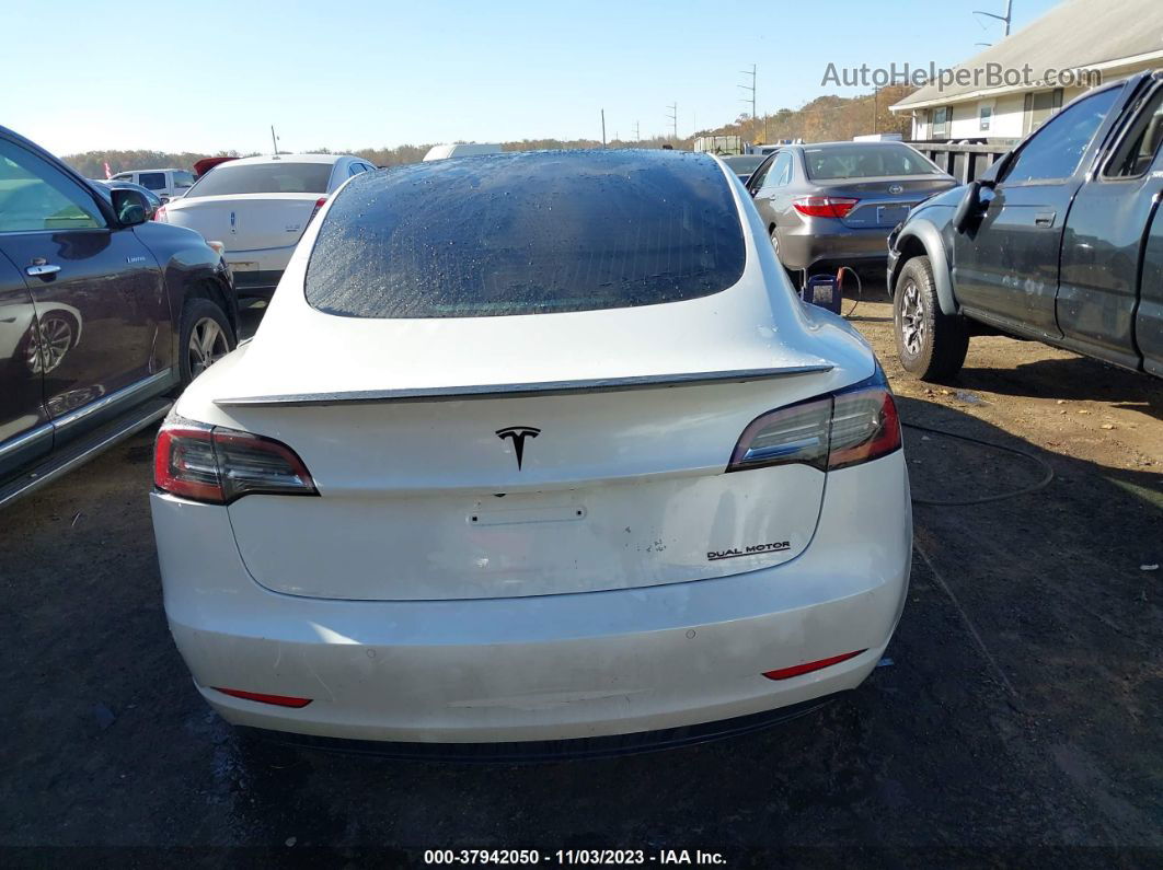 2019 Tesla Model 3 Performance/long Range Белый vin: 5YJ3E1EBXKF438494