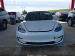 2019 Tesla Model 3 Long Range/performance White vin: 5YJ3E1EBXKF493544