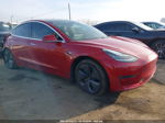 2019 Tesla Model 3 Long Range/performance Red vin: 5YJ3E1EBXKF496766