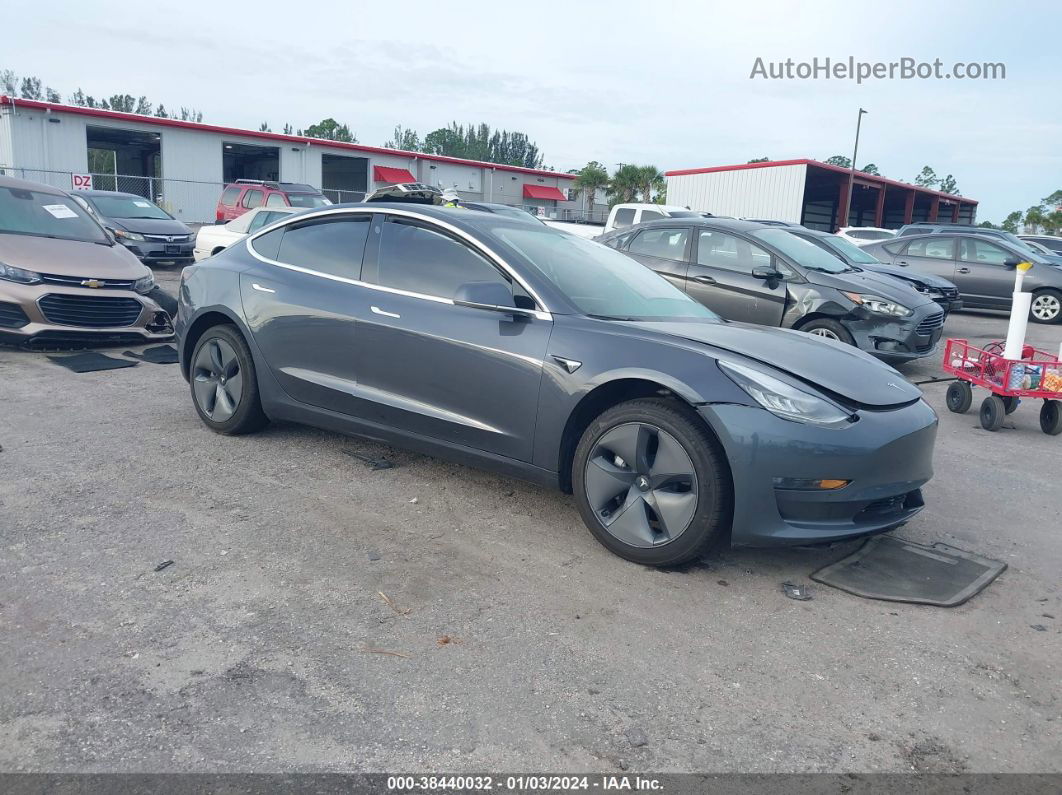 2019 Tesla Model 3 Long Range/performance Gray vin: 5YJ3E1EBXKF510360