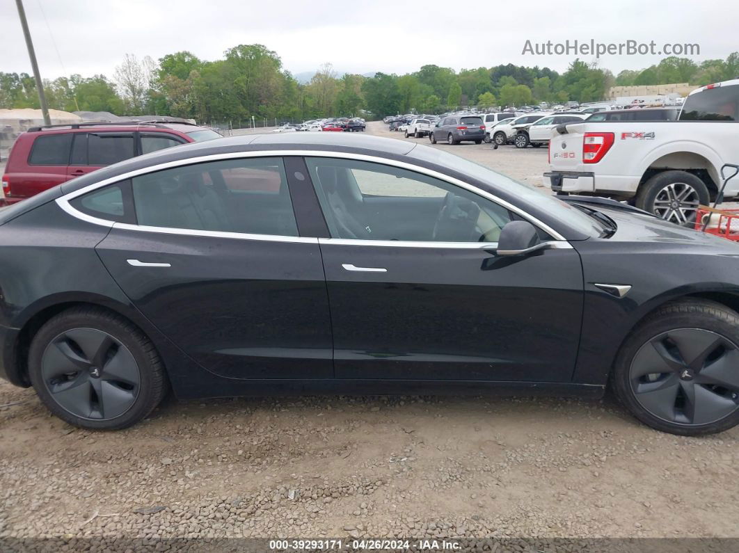 2020 Tesla Model 3 Long Range Dual Motor All-wheel Drive Black vin: 5YJ3E1EBXLF599669