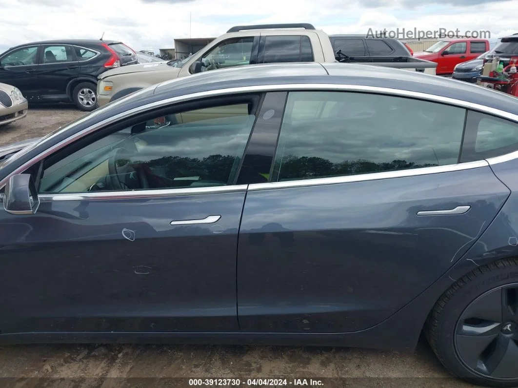 2020 Tesla Model 3 Long Range Dual Motor All-wheel Drive Gray vin: 5YJ3E1EBXLF636803