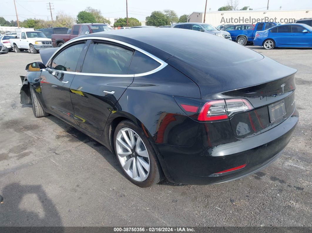 2020 Tesla Model 3 Long Range Dual Motor All-wheel Drive Black vin: 5YJ3E1EBXLF650765