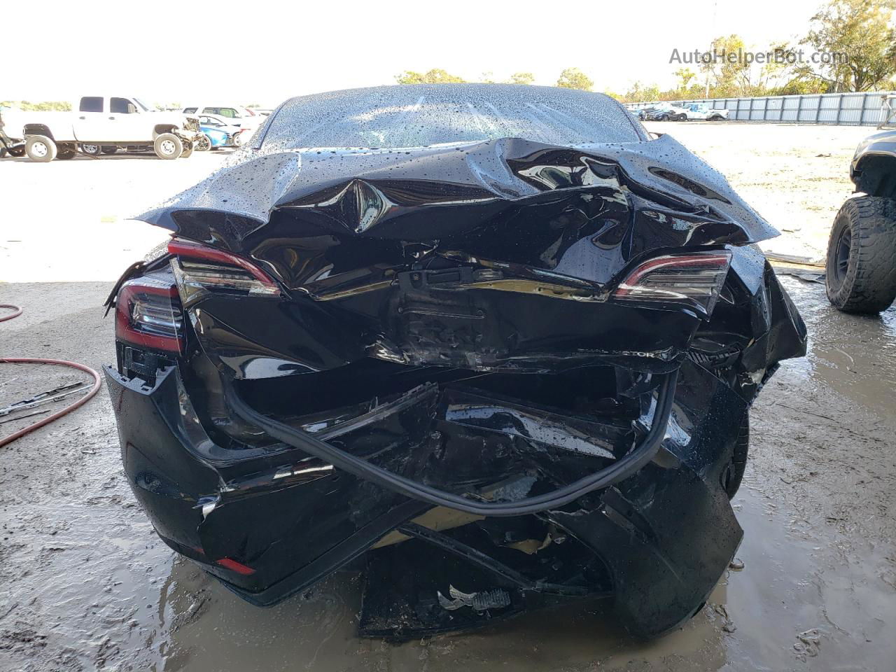 2020 Tesla Model 3  Black vin: 5YJ3E1EBXLF666352