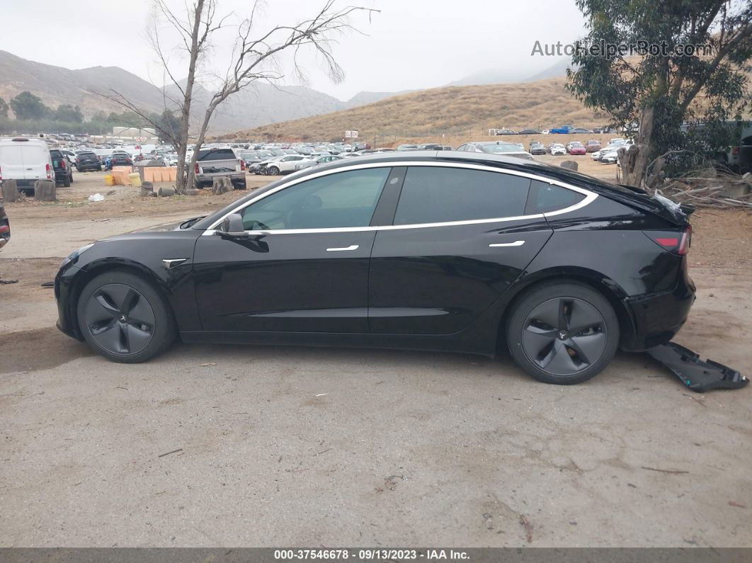 2020 Tesla Model 3 Long Range Black vin: 5YJ3E1EBXLF710561